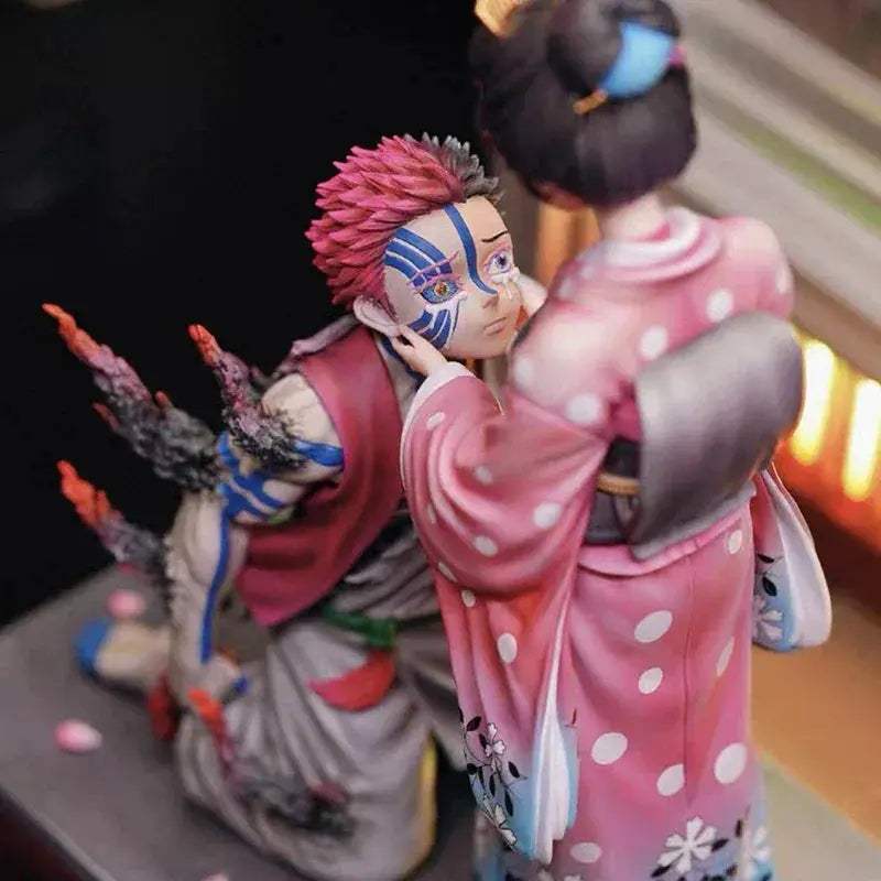 Demon Slayer Akaza Koyuki Figure With Cherry Blossom Scene - ToylandEU