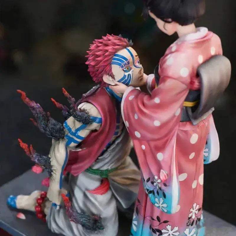 Demon Slayer Akaza Koyuki Figure With Cherry Blossom Scene - ToylandEU