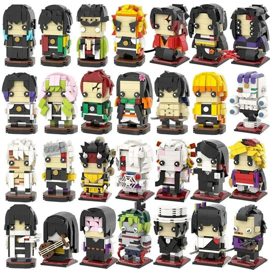  Demon Slayer Anime Figure Building Blocks Premium Set -  ToylandEU™