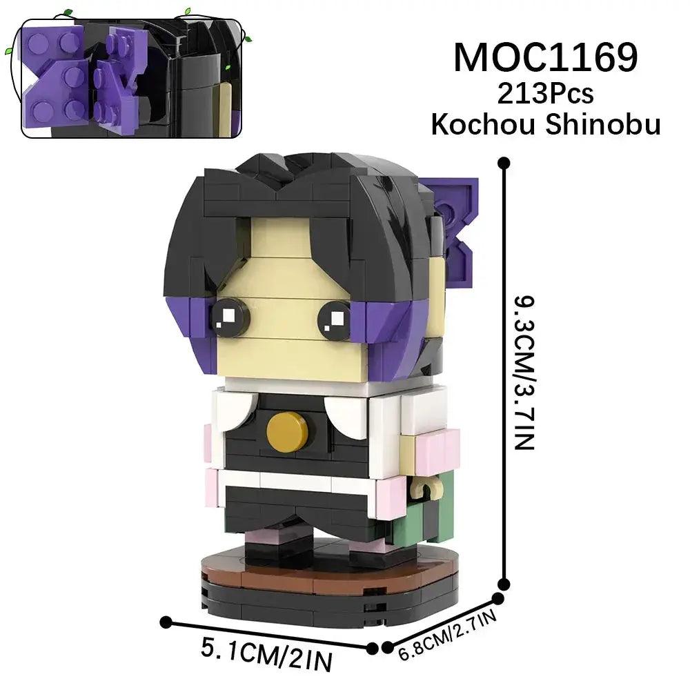  Demon Slayer Anime Figure Building Blocks Premium Set -  ToylandEU™