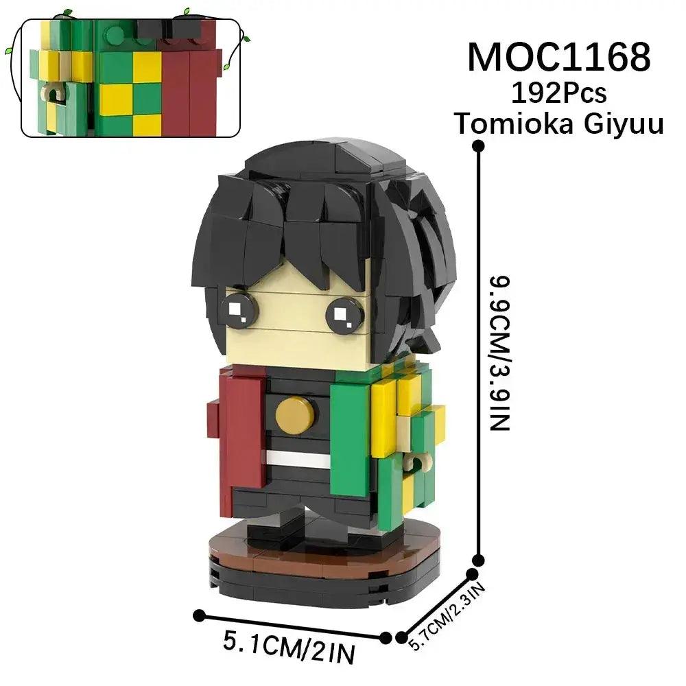  Demon Slayer Anime Figure Building Blocks Premium Set -  ToylandEU™