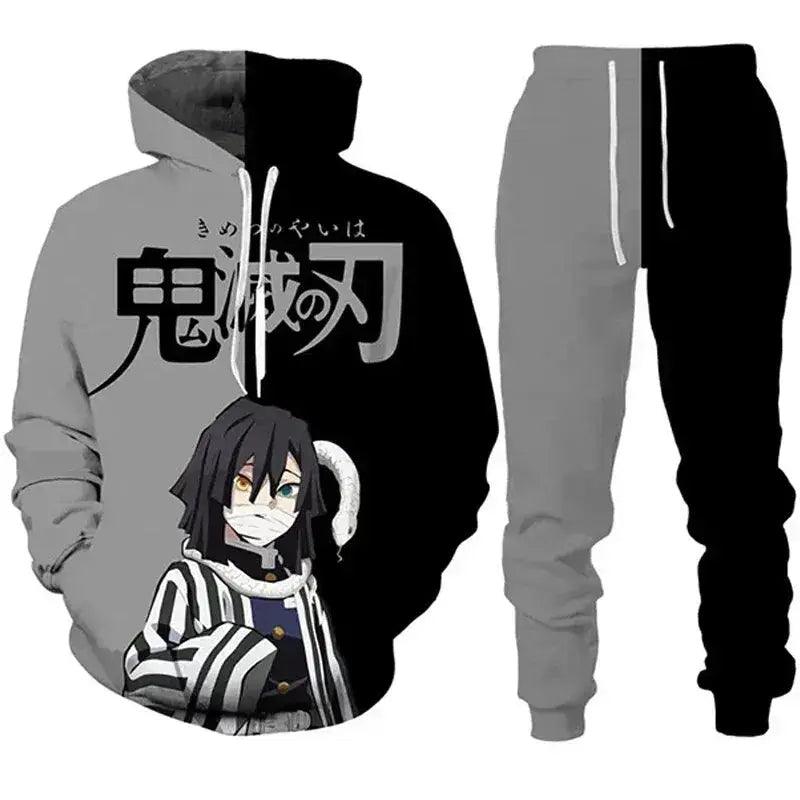  Demon Slayer Anime Hoodie Tracksuit Oversize Streetwear -  ToylandEU™