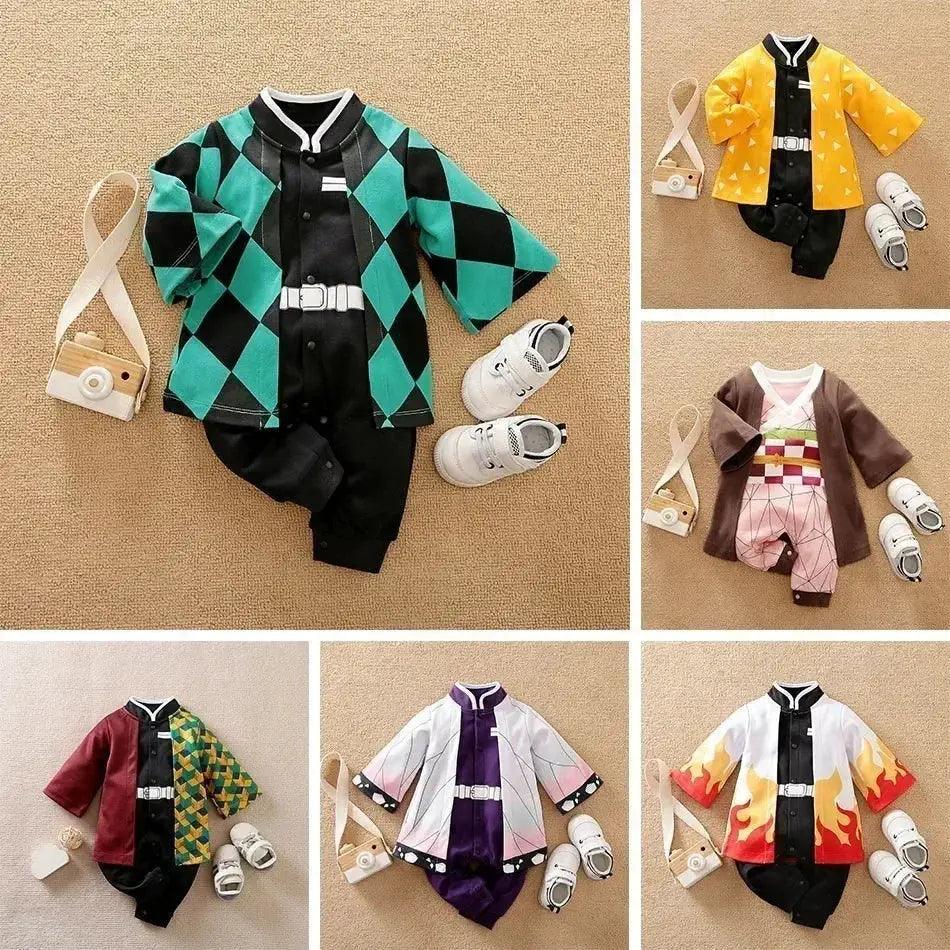  Demon Slayer Baby Romper Cosplay Ready Unisex -  ToylandEU™