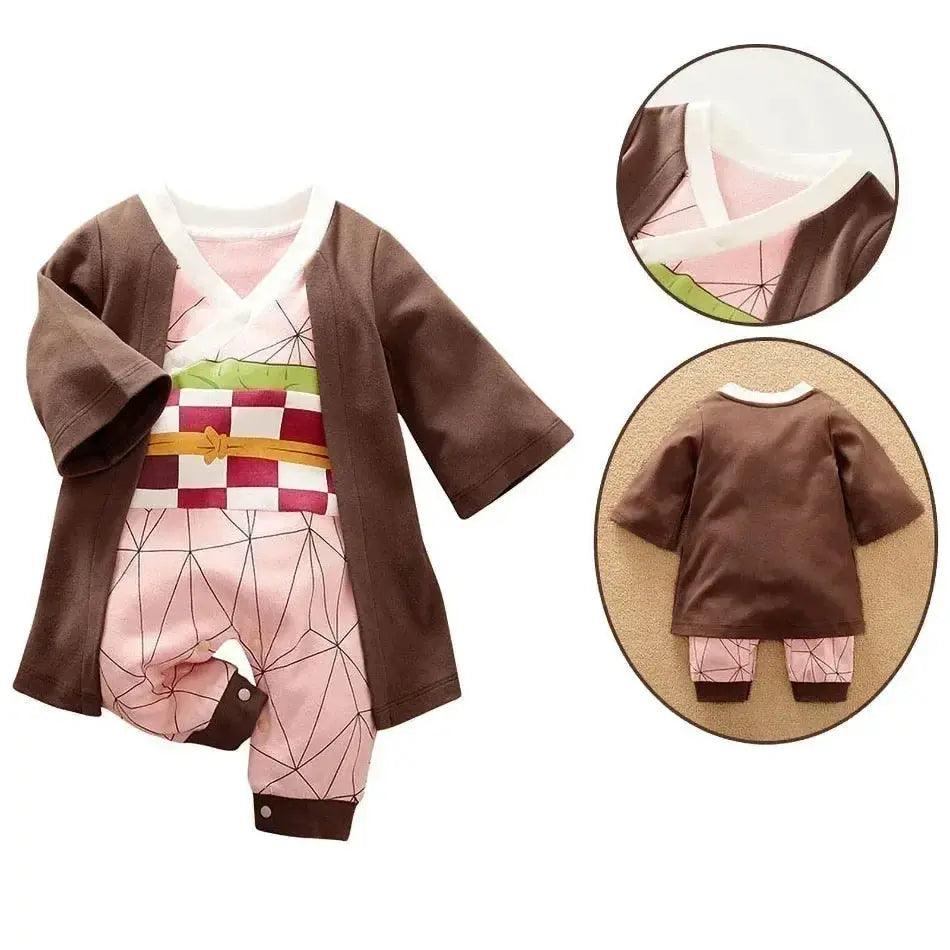  Demon Slayer Baby Romper Cosplay Ready Unisex -  ToylandEU™