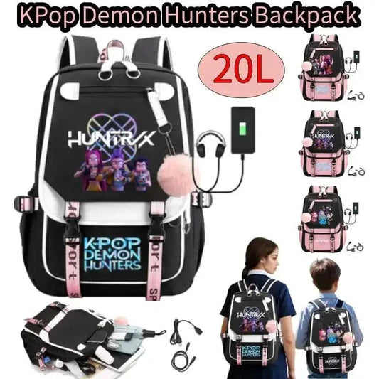  Demon Slayer Backpack Waterproof 20L Canvas Bag -  ToylandEU™