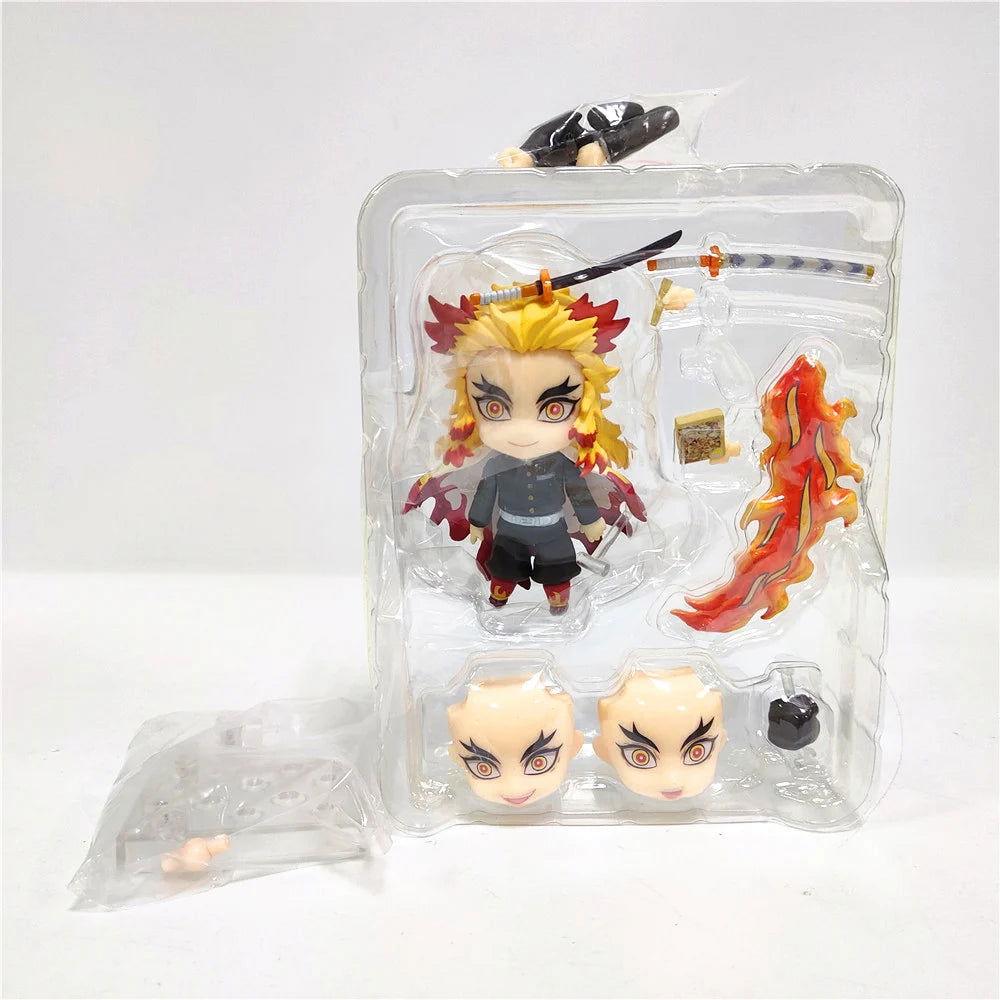  Demon Slayer Chibi Mini Figures 10Cm Cute Collectibles Set 