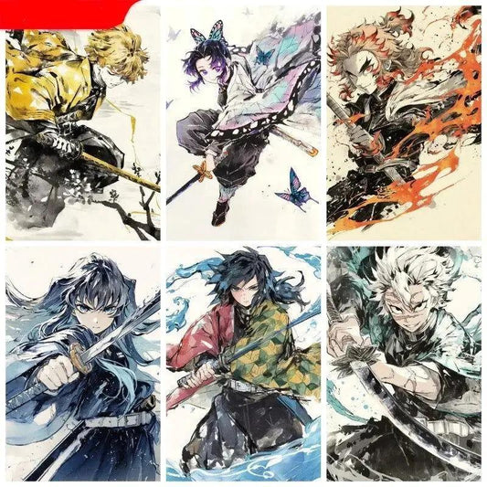  Demon Slayer Diamond Painting Kit Mosaic, Kimetsu no Yaiba Artist DIY Kit Home Decoration Picture Wall Art -  ToylandEU™