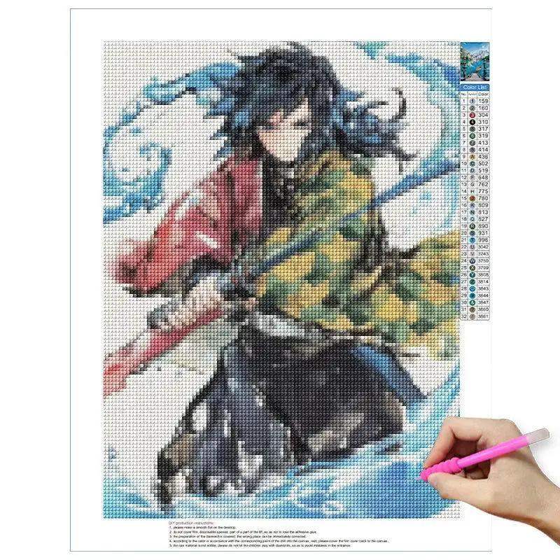 Demon Slayer Diamond Painting Kit For Stunning Wall Art - ToylandEU