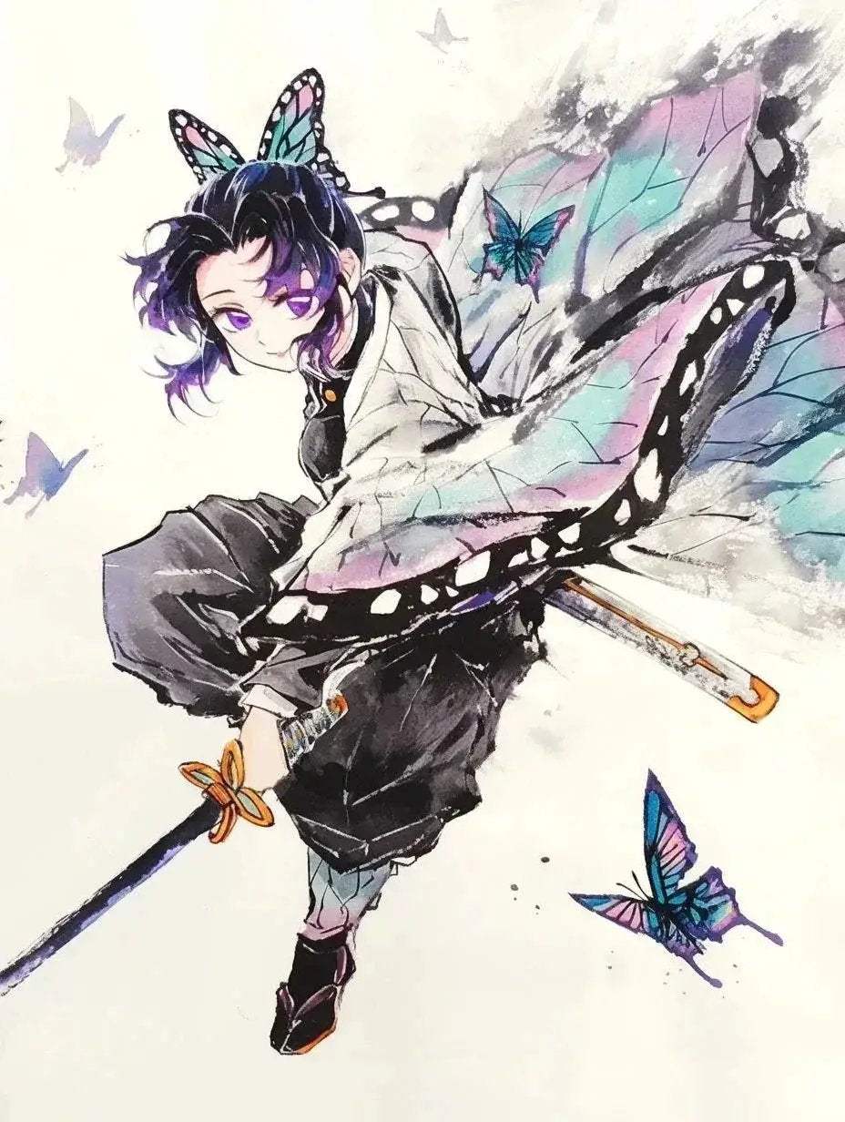 Demon Slayer Diamond Painting Kit For Stunning Wall Art - ToylandEU