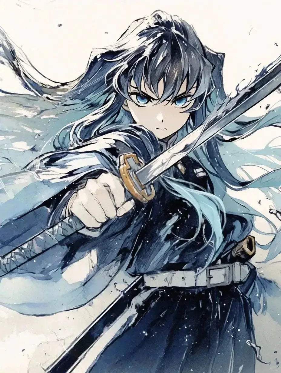 Demon Slayer Diamond Painting Kit For Stunning Wall Art - ToylandEU