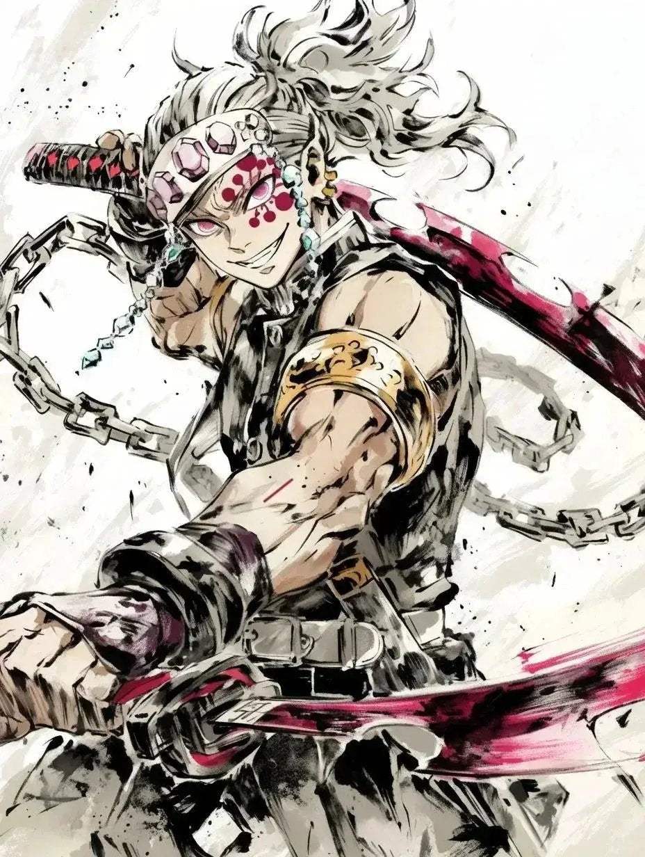 Demon Slayer Diamond Painting Kit For Stunning Wall Art - ToylandEU