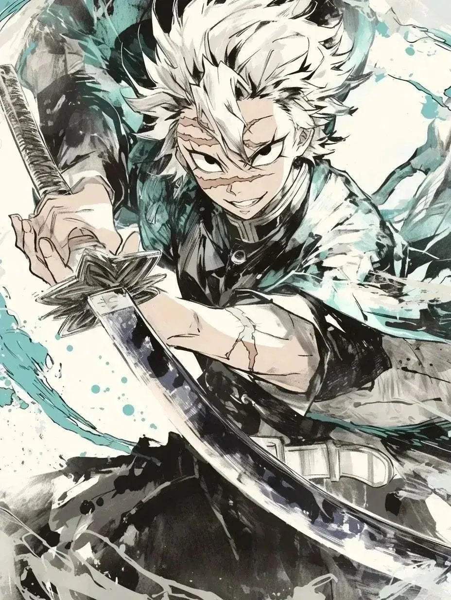 Demon Slayer Diamond Painting Kit For Stunning Wall Art - ToylandEU