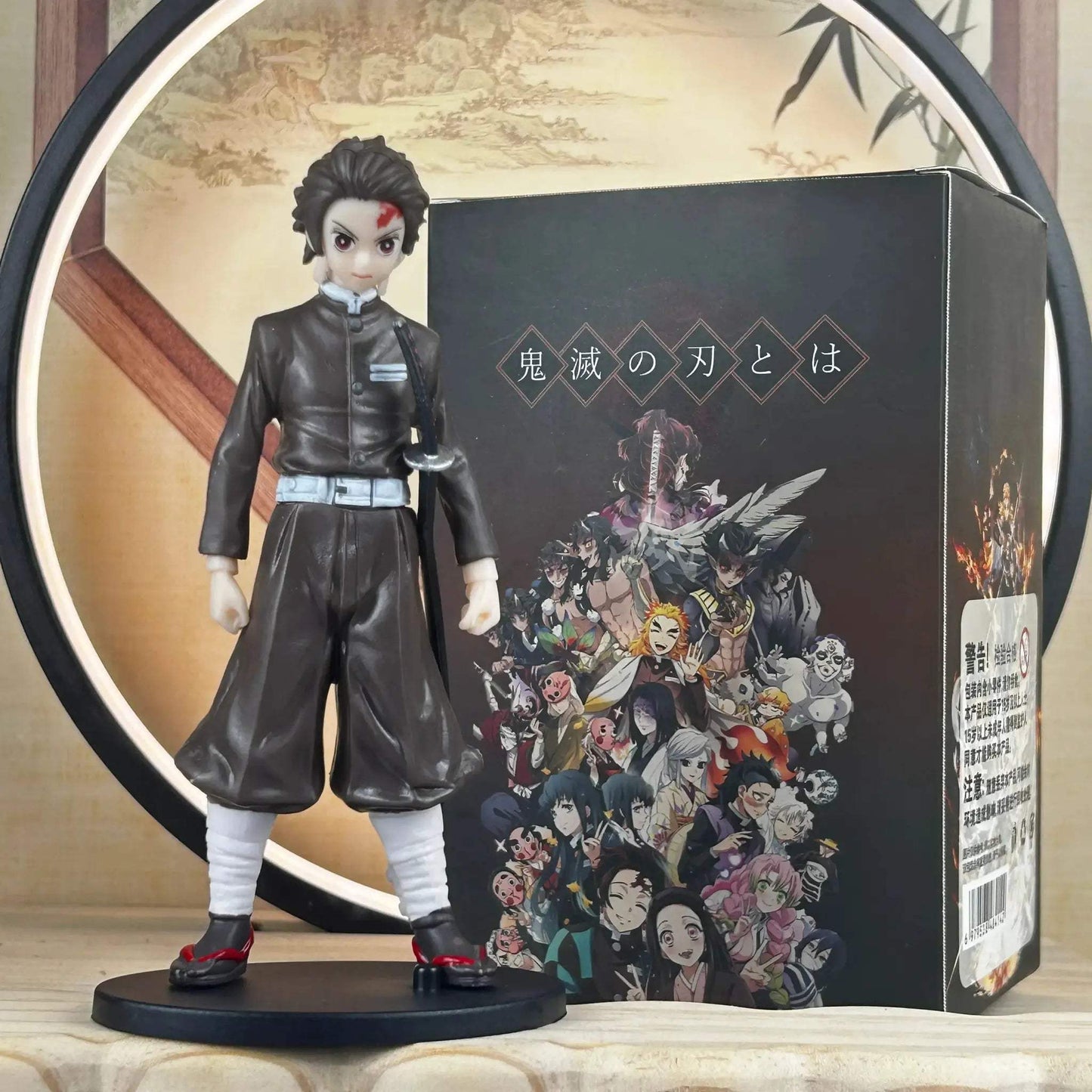 Demon Slayer Figure Anime Figurine Set Tanjiro Nezuko Collectible - ToylandEU