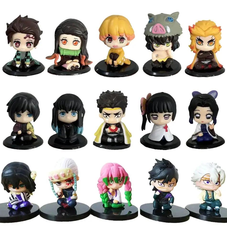  Demon Slayer Figure Set Tanjiro Inosuke Zenitsu Posable -  ToylandEU™