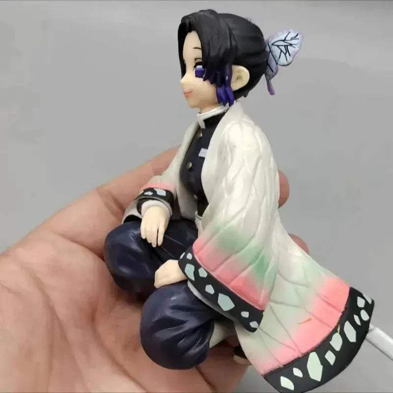 Demon Slayer Figurine Official Kneeling Butterfly Ninja Action Figure - ToylandEU