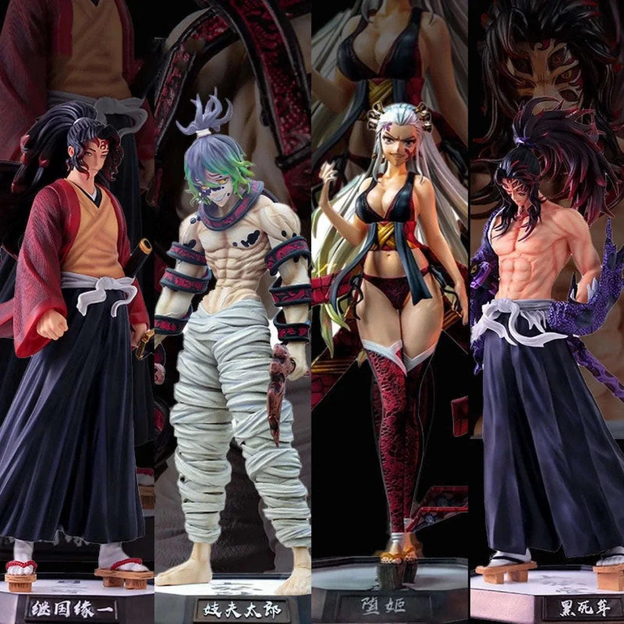 Demon Slayer Figurines Detailed Hashira Twelve Kizuki
