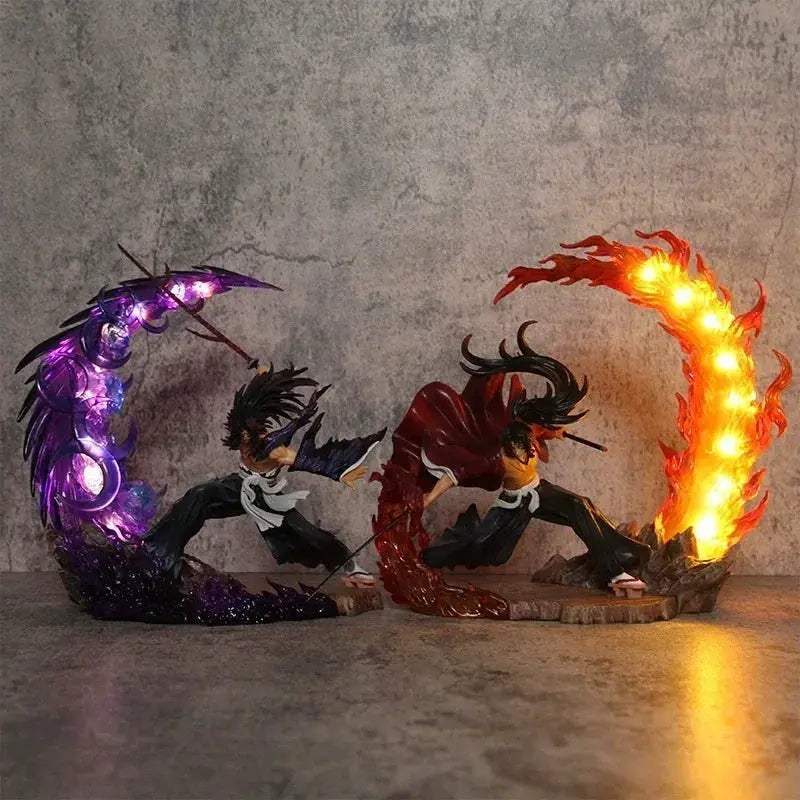 Demon Slayer Glowing Yoriichi Vs Kokushibo Battle Form Figure - ToylandEU