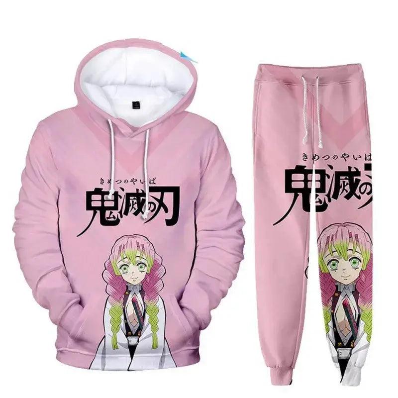  Demon Slayer Hoodie 2 Piece Cosplay Set Oversized -  ToylandEU™