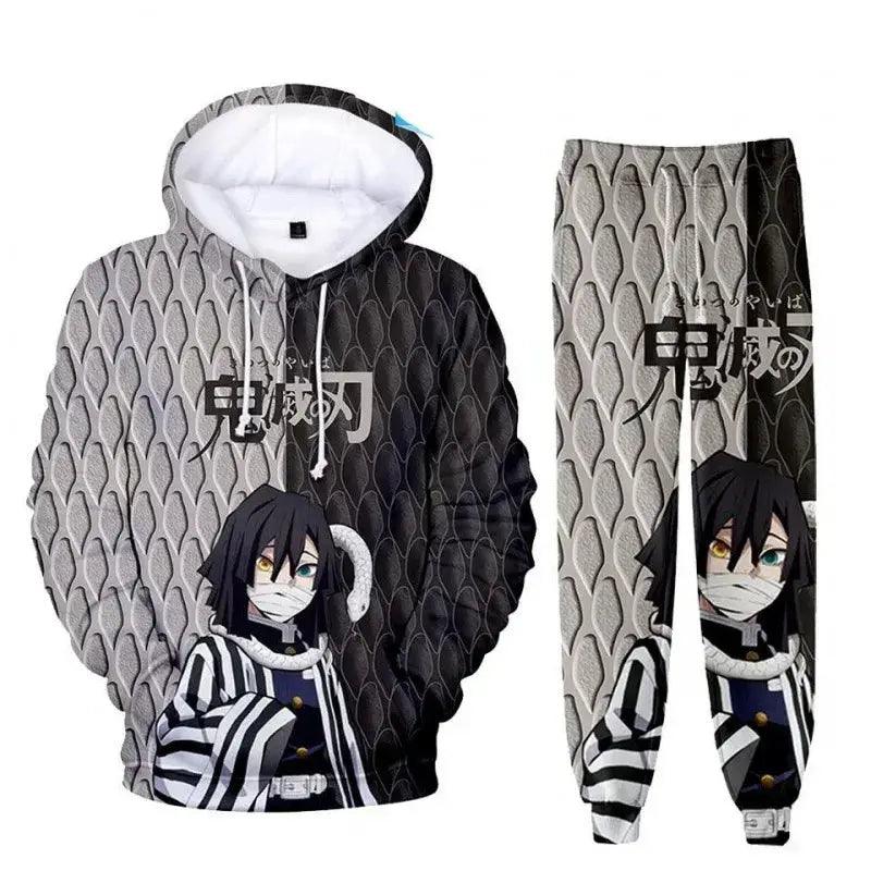  Demon Slayer Hoodie 2 Piece Cosplay Set Oversized -  ToylandEU™