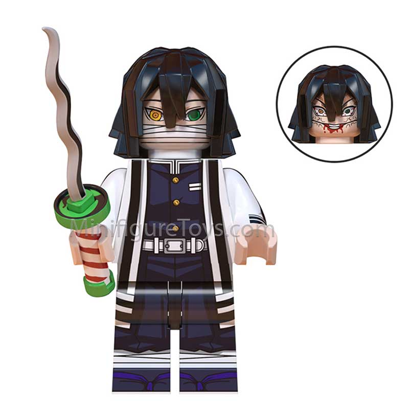 Demon Slayer Iguro Obanai Minifigure | LEGO Compatible | Toylandeu™