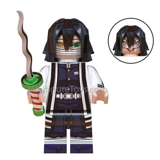 Demon Slayer Iguro Obanai Minifigure | LEGO Compatible | Toylandeu™