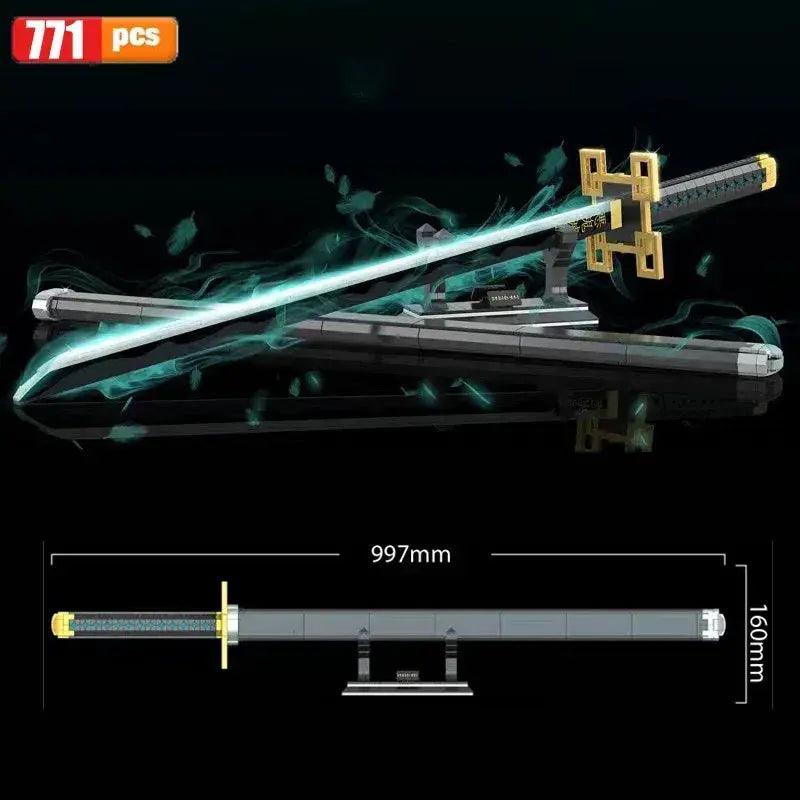  Demon Slayer Katana Building Blocks Light Up Set -  ToylandEU™