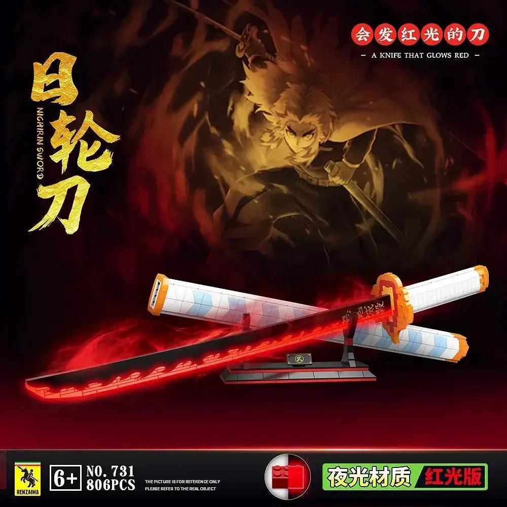  Demon Slayer Katana Building Blocks Light Up Set -  ToylandEU™