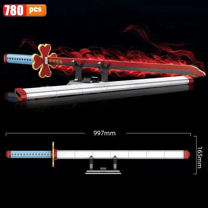  Demon Slayer Katana Building Blocks Light Up Set -  ToylandEU™