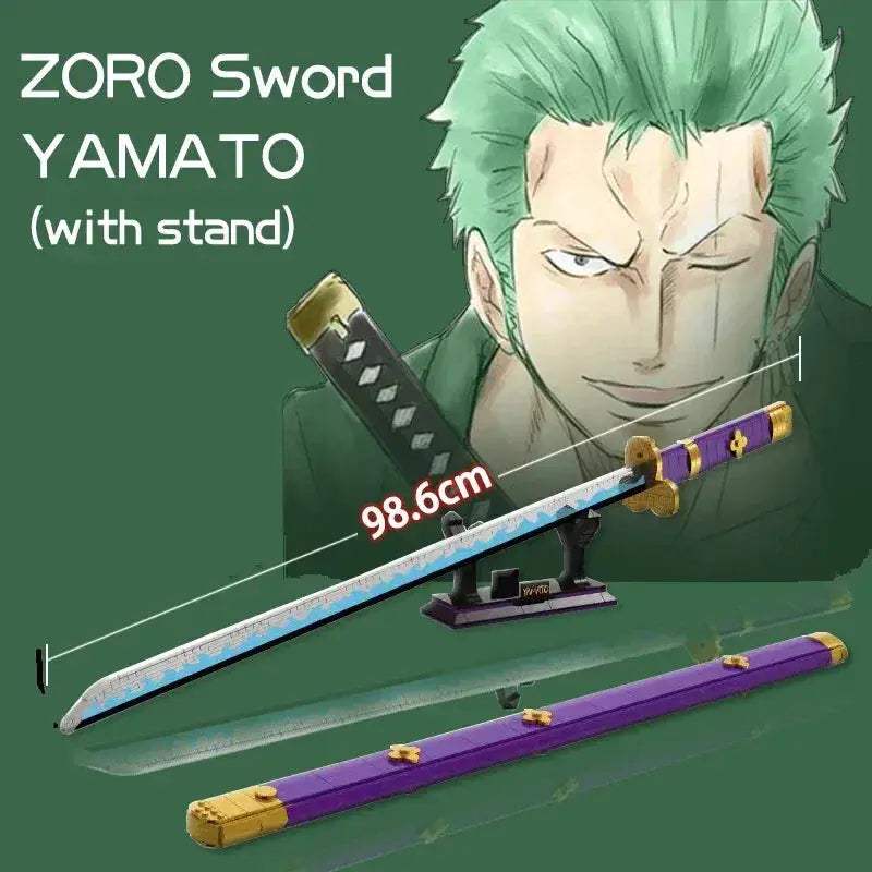 Demon Slayer Katana Building Blocks Light Up Toy Set - ToylandEU