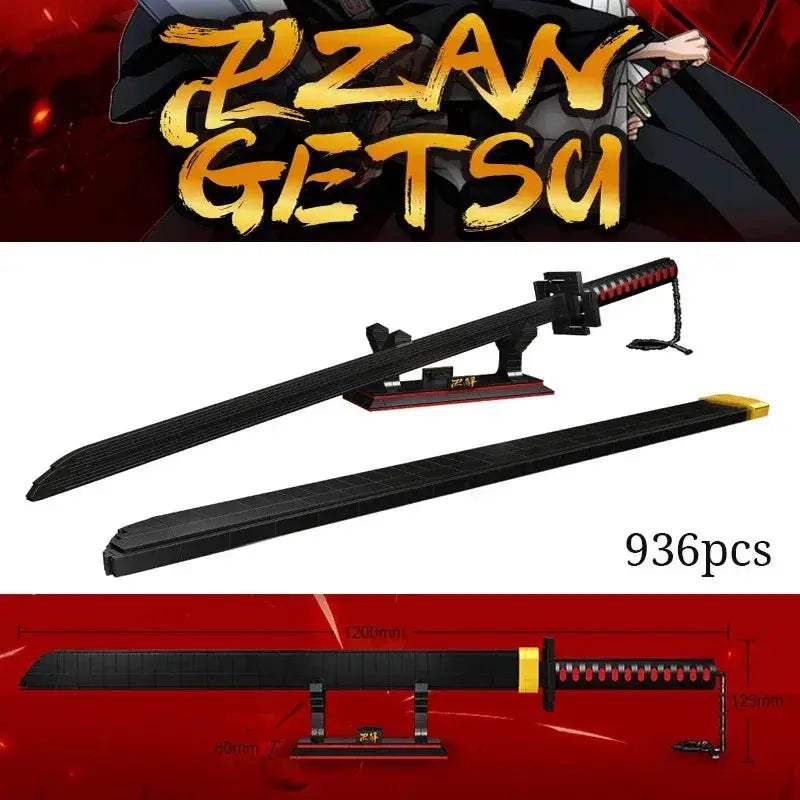 Demon Slayer Katana Building Blocks Light Up Toy Set - ToylandEU
