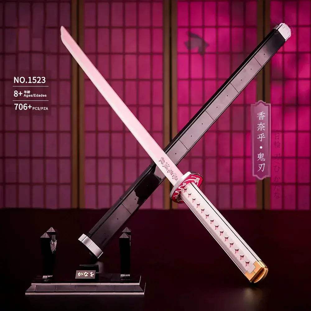 Demon Slayer Katana Building Blocks Light Up Toy Set - ToylandEU