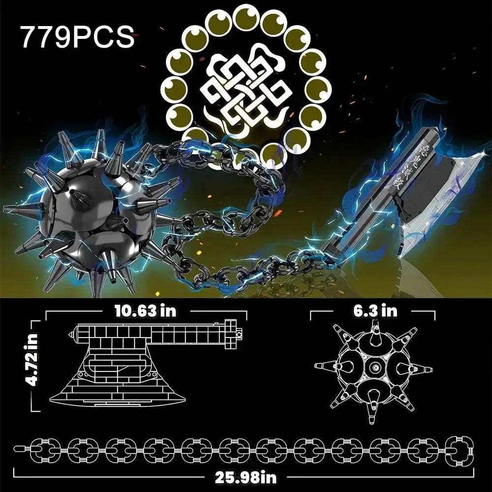 Demon Slayer Katana Building Blocks Light Up Toy Set - ToylandEU