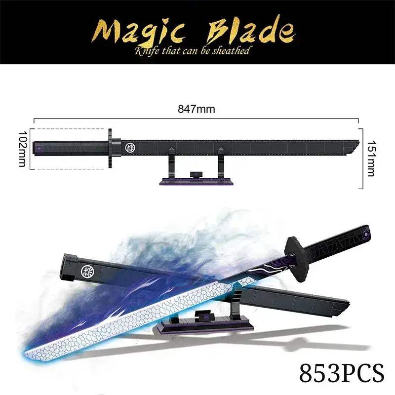 Demon Slayer Katana Building Blocks Light Up Toy Set - ToylandEU