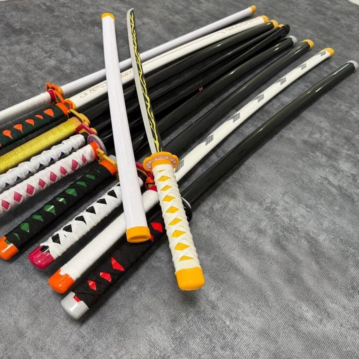  Demon Slayer Katana Safe Unsharpened Bamboo Sword -  ToylandEU™