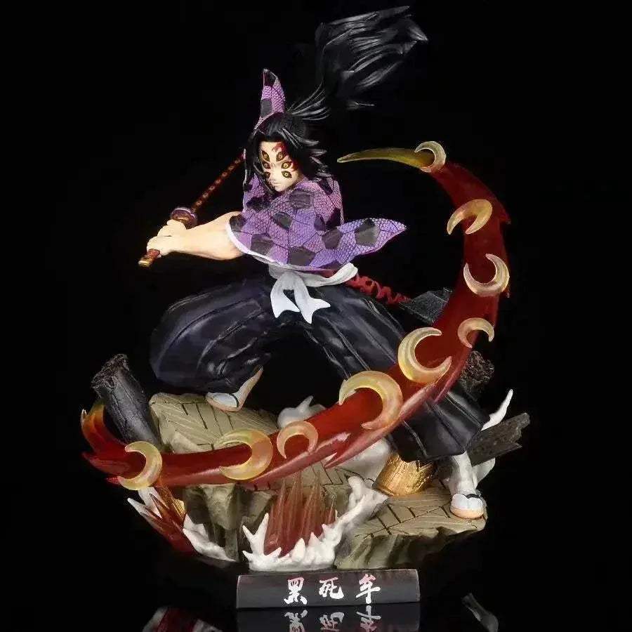 Demon Slayer Kokushibo Anime Action Figure Model Statue Figurine Attack Posture 28 CM - ToylandEU