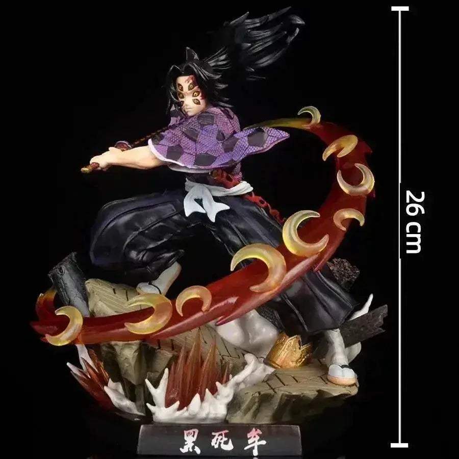 Demon Slayer Kokushibo Anime Action Figure Model Statue Figurine Attack Posture 28 CM - ToylandEU
