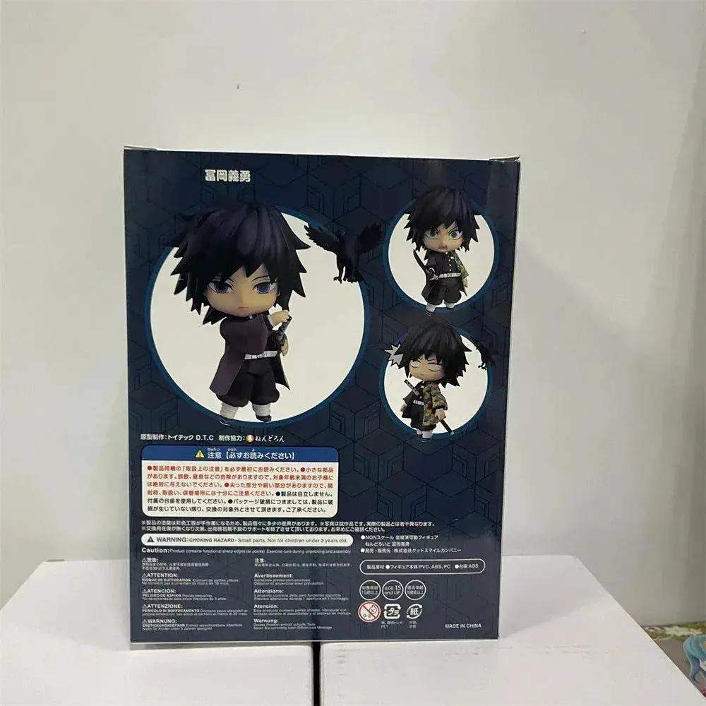 Demon Slayer Mini Anime Figurines, Inosuke, Tanjirou, Nezuko, Zenitsu, Giyuu, Regoukou, Tengen, Cute Kawaii Chibi Kimetsu no Yaiba 10 cm - ToylandEU