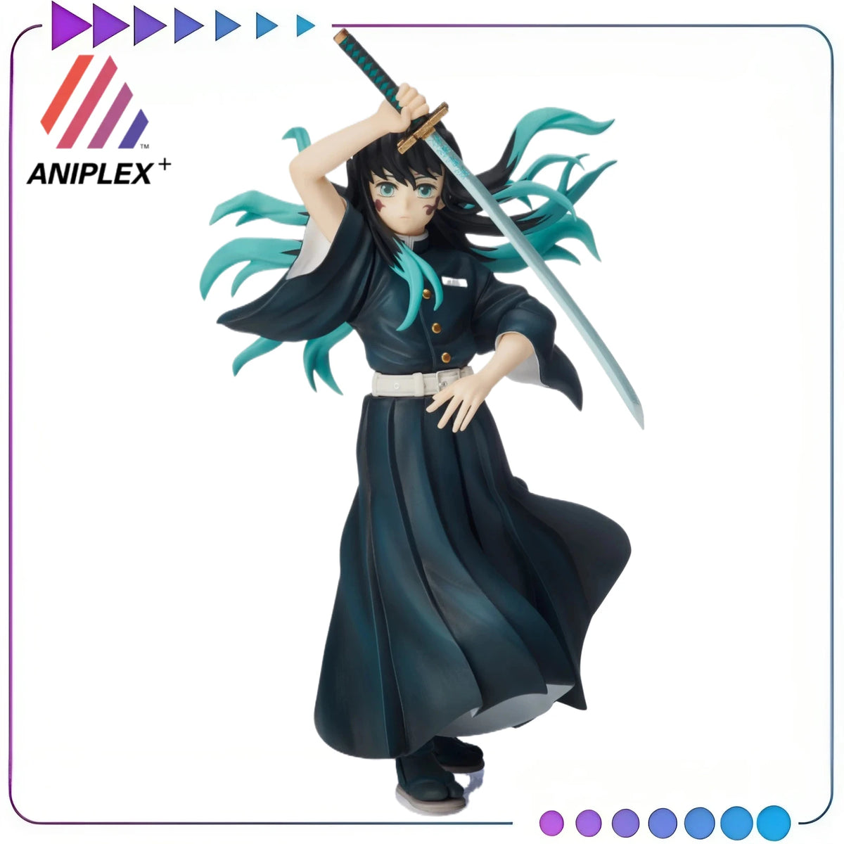 Demon Slayer Muichiro Tokito Figure | 165mm PVC Model | Toylandeu™