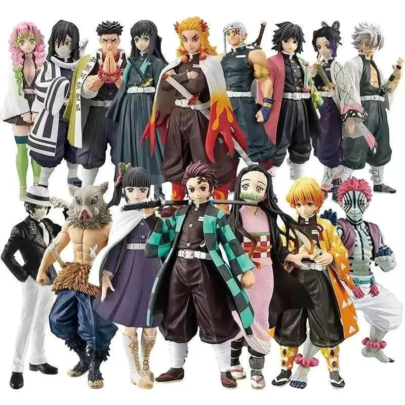  Demon Slayer Muzan Akaza Gyoumei Sabito Anime Figures 17cm -  -  ToylandEU™