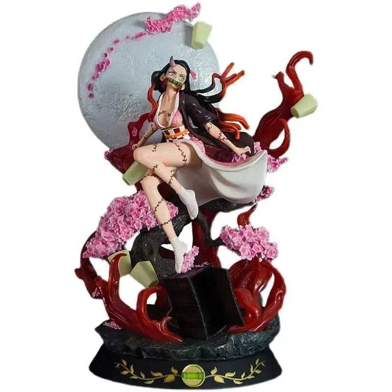 Demon Slayer Nezuko Figure 31cm PVC Premium Statue For Collectors - ToylandEU