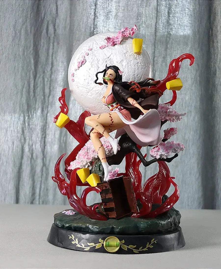 Demon Slayer Nezuko Figure 31cm PVC Premium Statue For Collectors - ToylandEU