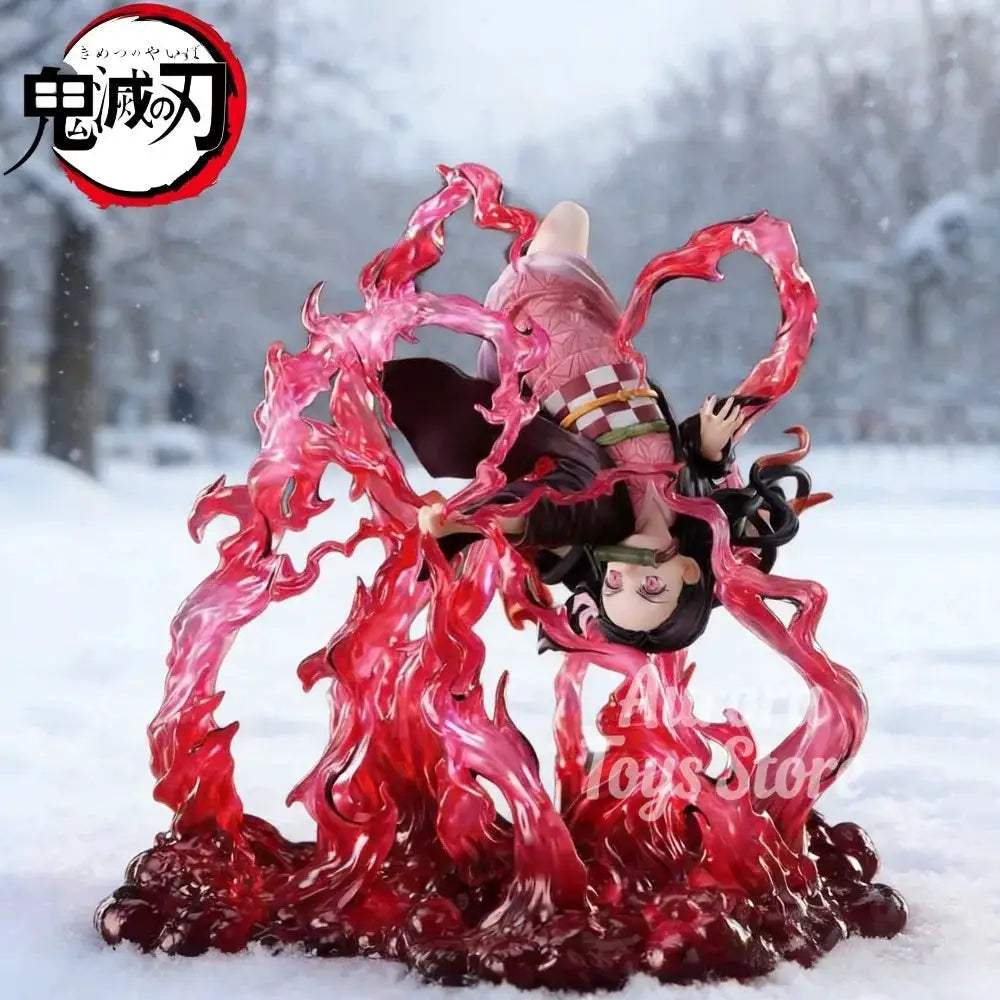 Demon Slayer Nezuko Figure Display Ready 18cm PVC Collectible - ToylandEU