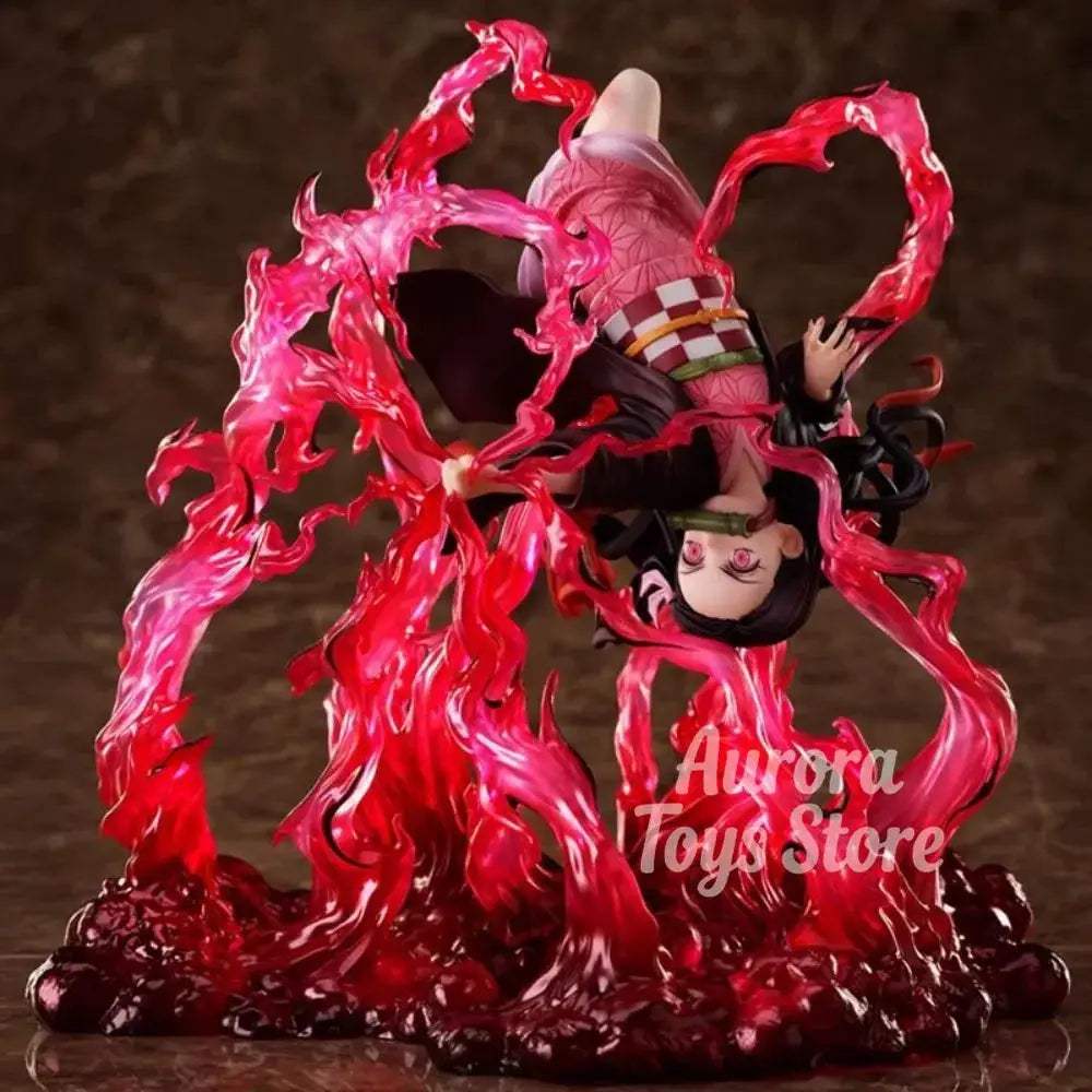 Demon Slayer Nezuko Figure Display Ready 18cm PVC Collectible - ToylandEU