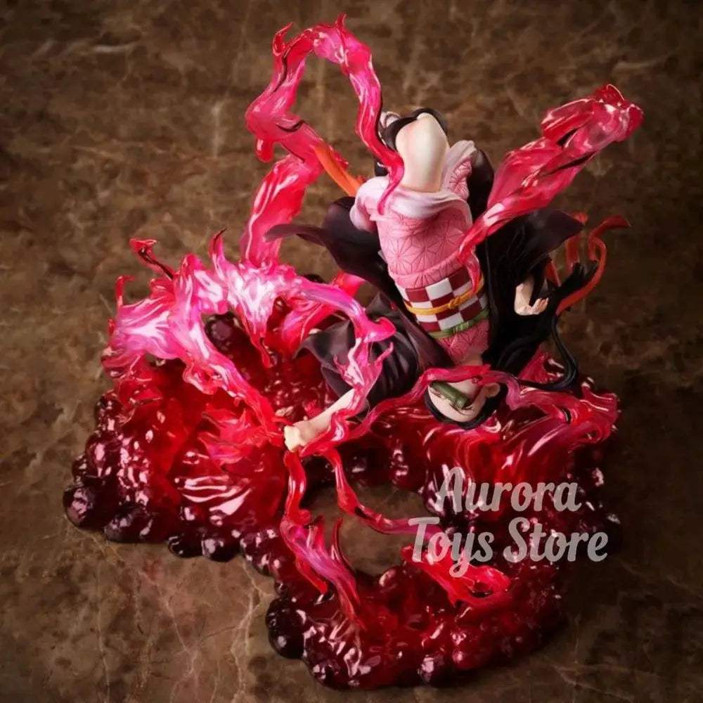Demon Slayer Nezuko Figure Display Ready 18cm PVC Collectible - ToylandEU