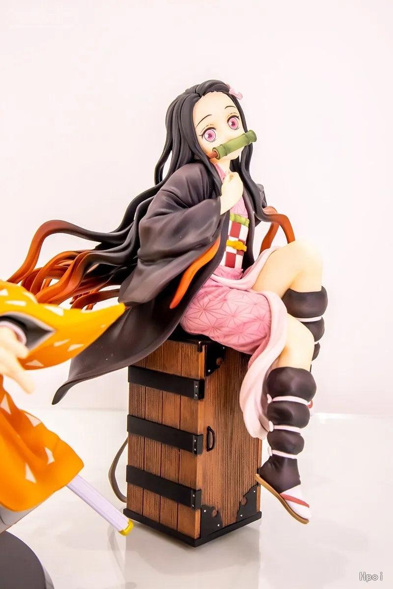  Demon Slayer Nezuko Figure | Sitting Pose | Toylandeu™ 