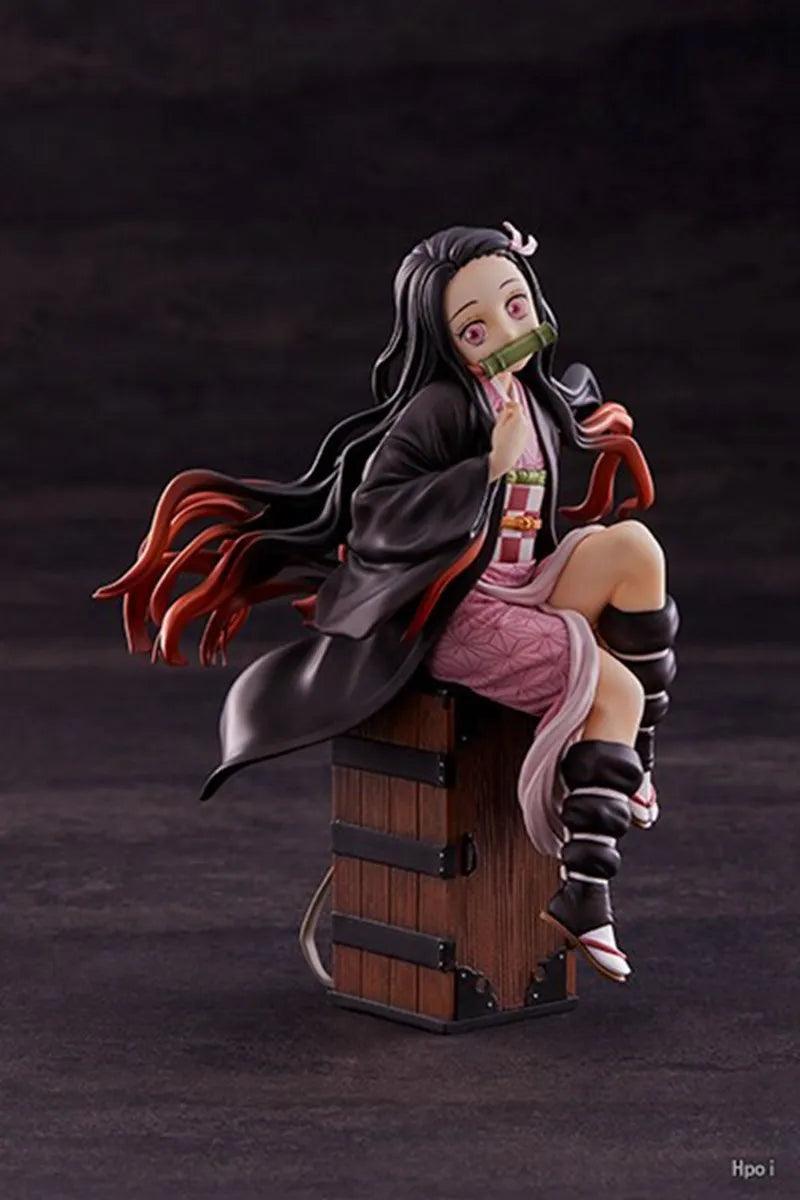  Demon Slayer Nezuko Figure | Sitting Pose | Toylandeu™ 