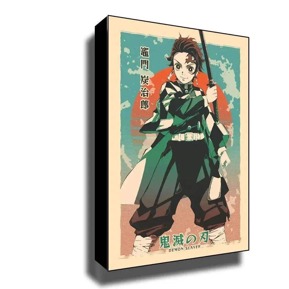 Demon Slayer Posters Anime Wall Art With Breath Techniques - ToylandEU