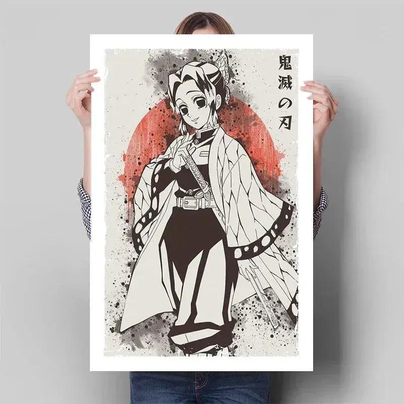  Demon Slayer Posters Anime Wall Art Breath Techniques -  ToylandEU™