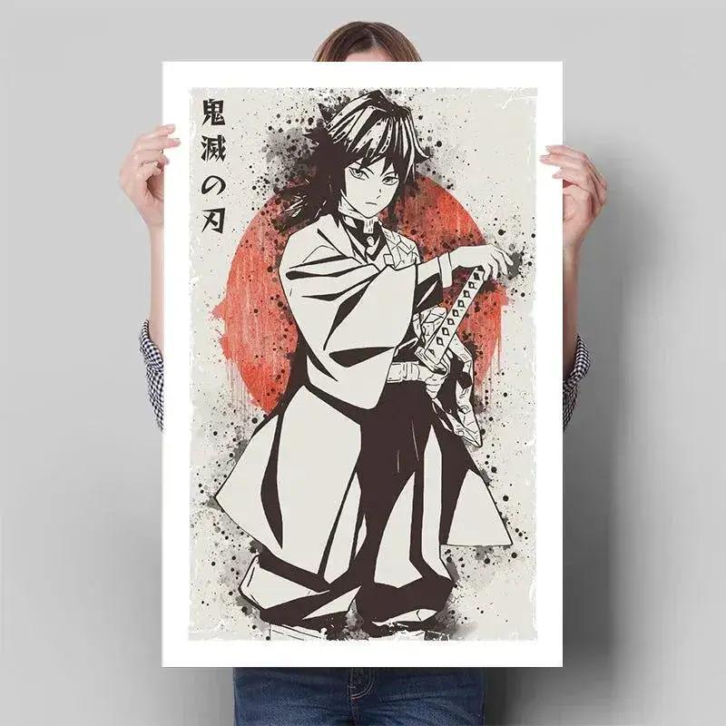  Demon Slayer Posters Anime Wall Art Breath Techniques -  ToylandEU™