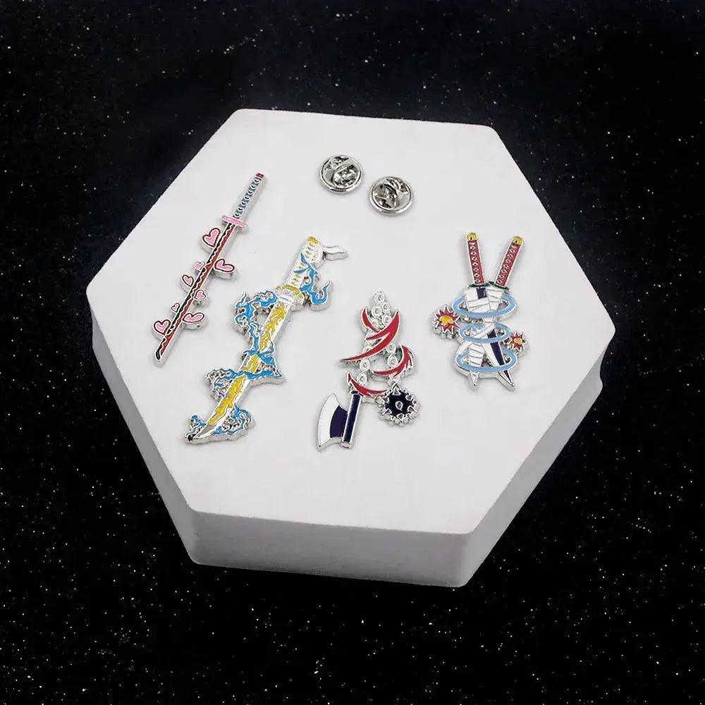  Demon Slayer Sword Keychain Collectible Detailed Design -  ToylandEU™